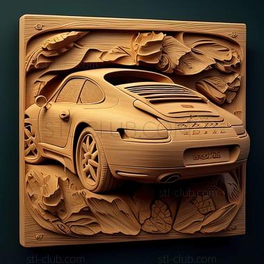 3D модель Porsche 993 (STL)